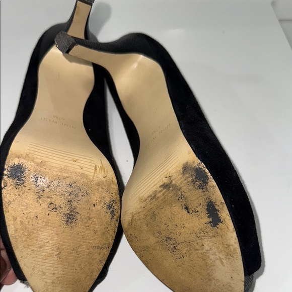 Nine West Black Peep Toe Heels - Picture 11 of 13